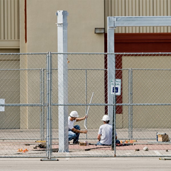 how much time can i rent the temporary fence for my construction site or event in Caroline County VA